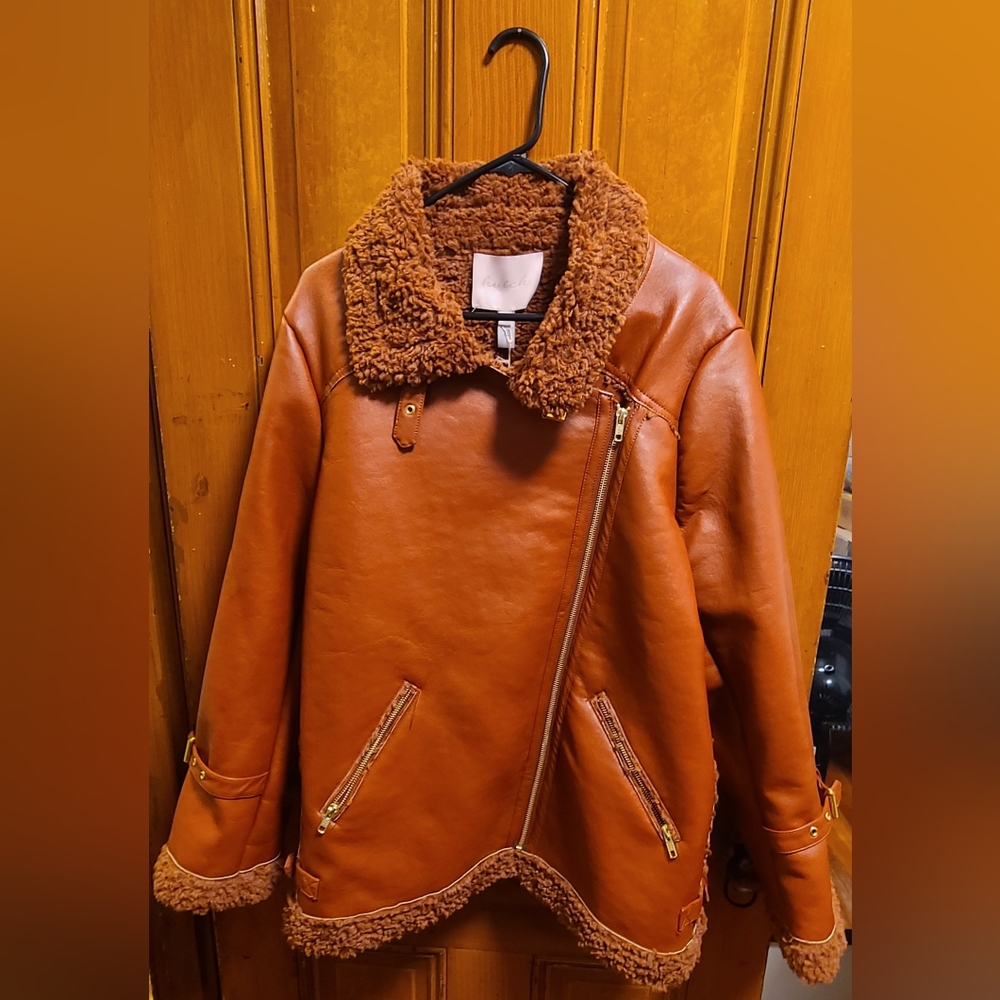 Hutch Rhys Sherpa Moto Jacket - Picture 5 of 13
